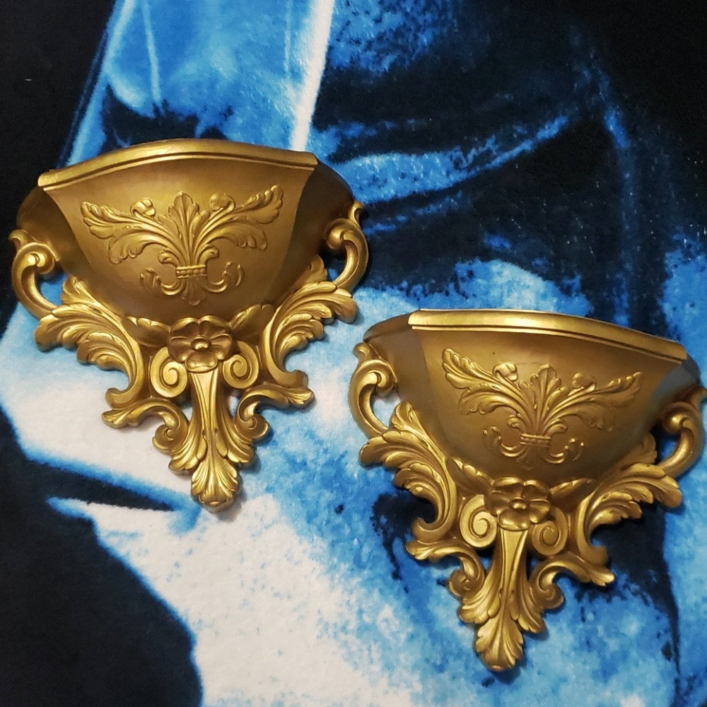 Vintage Homco Wall Pockets